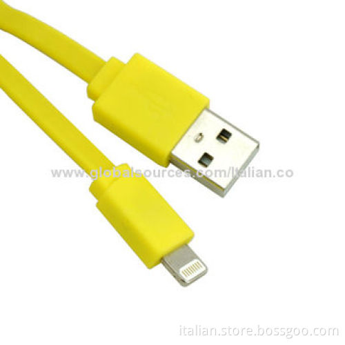High quality TPE charging & sync data usb cable for iPhone5/5s/5c
